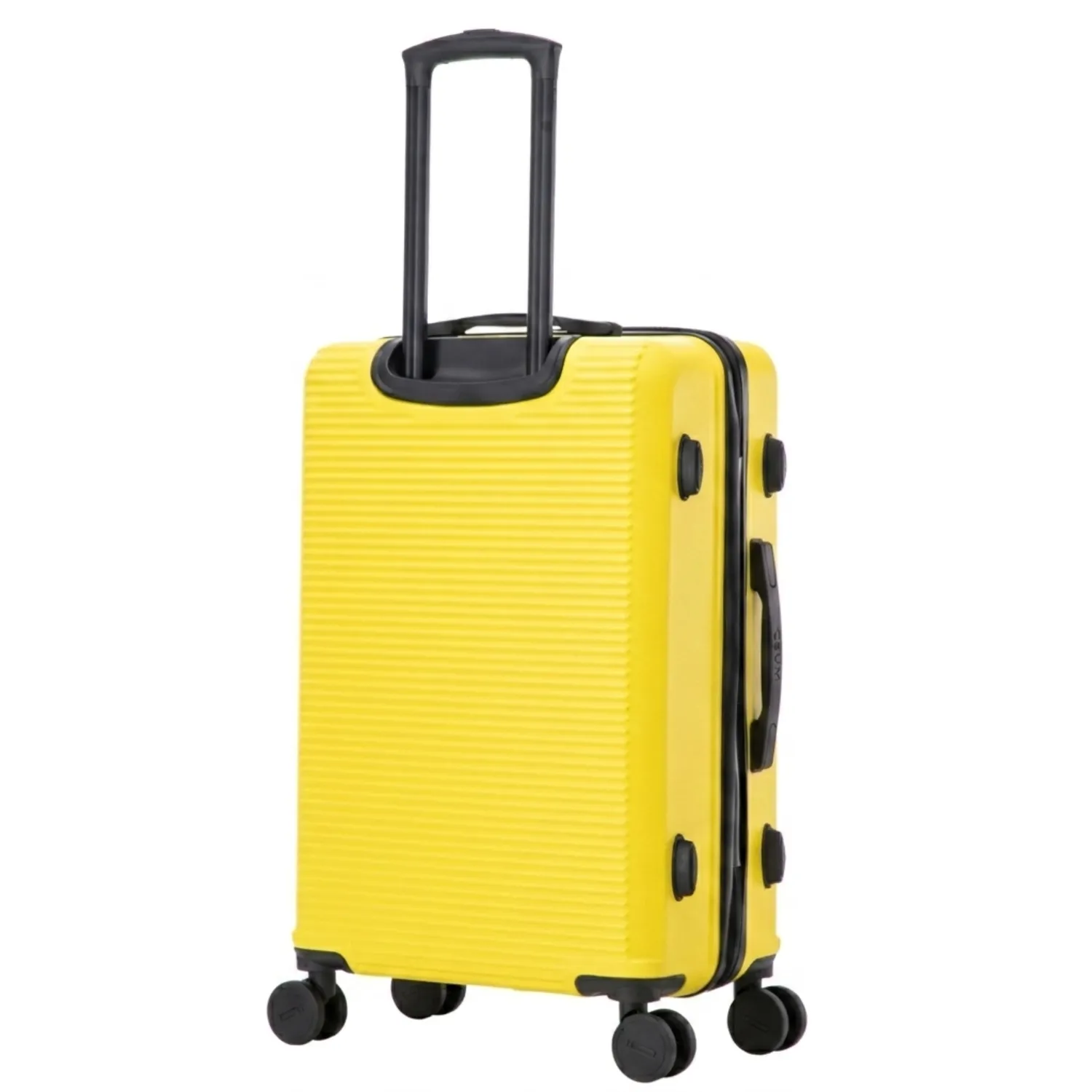 CELIMS Valigia Stiva 65cm ABS 20kg Gialla Leggera