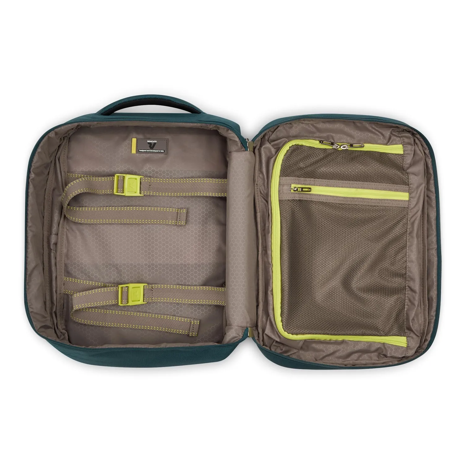 Roncato Smile 2.0 zaino viaggio Verde Bottiglia Ryanair 18 L