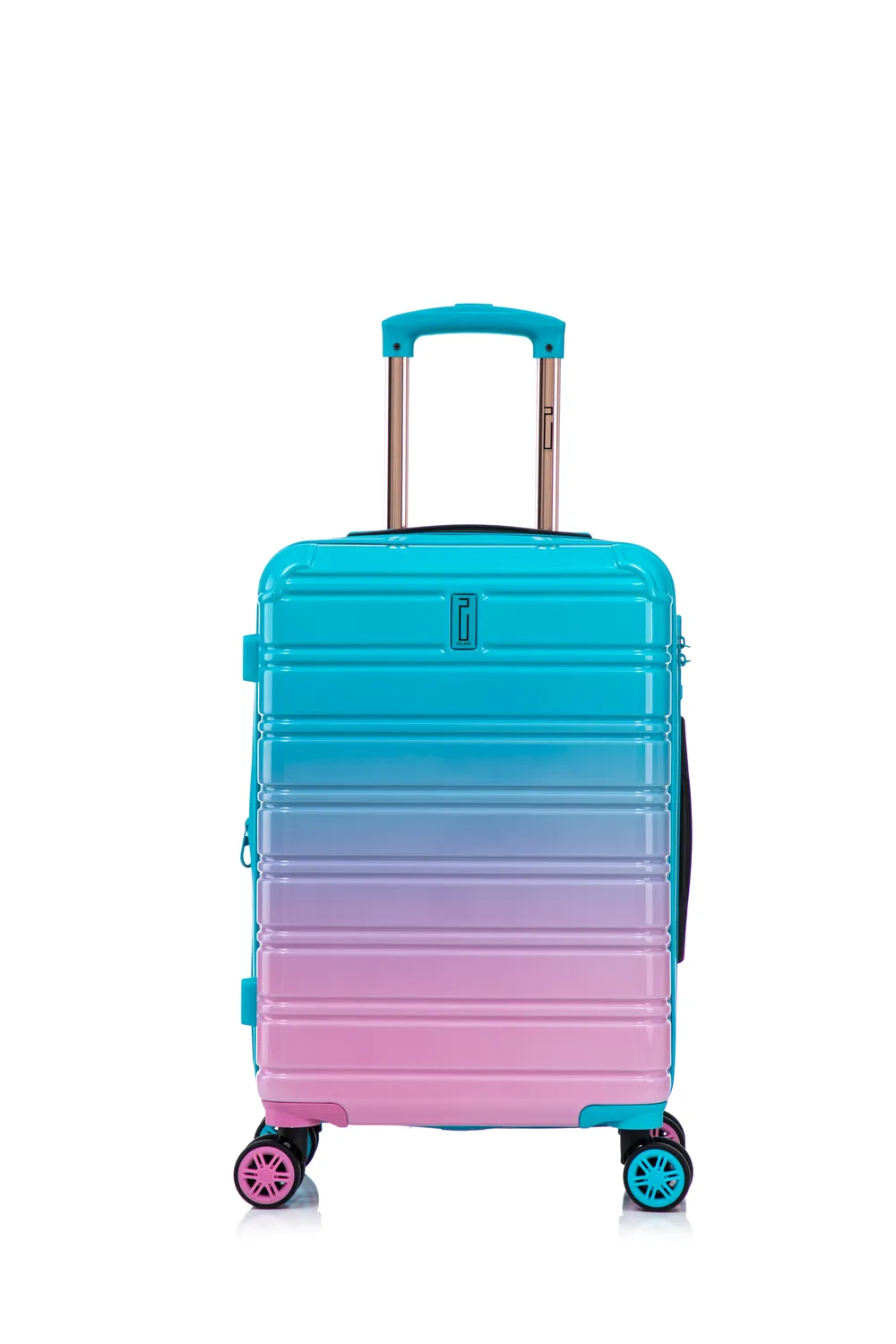 CELIMS set 3 valigie policarbonato ocean sunset 55+65+75 cm