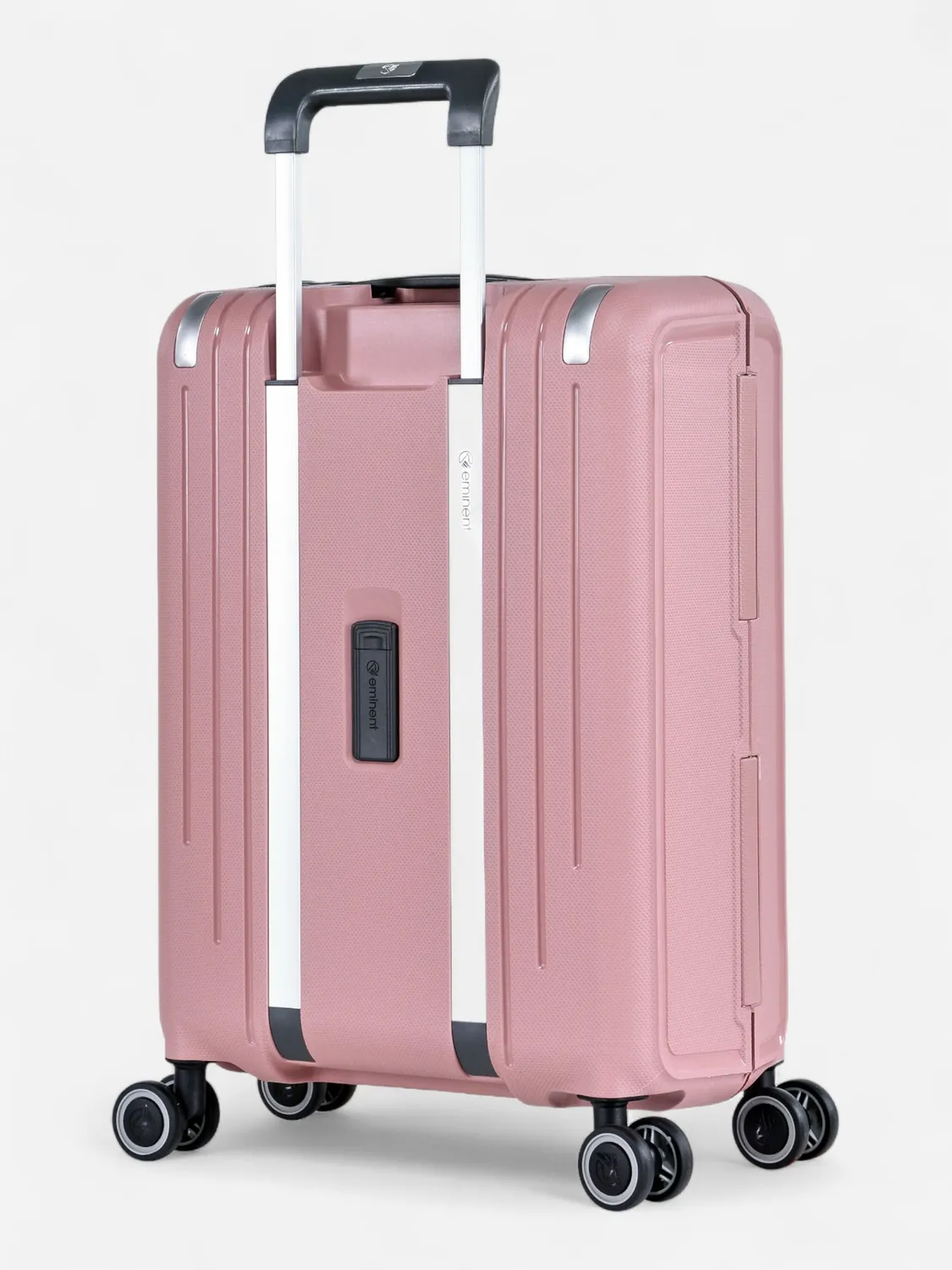 Eminent Vertica Cabina trolley rosa rigido senza zip