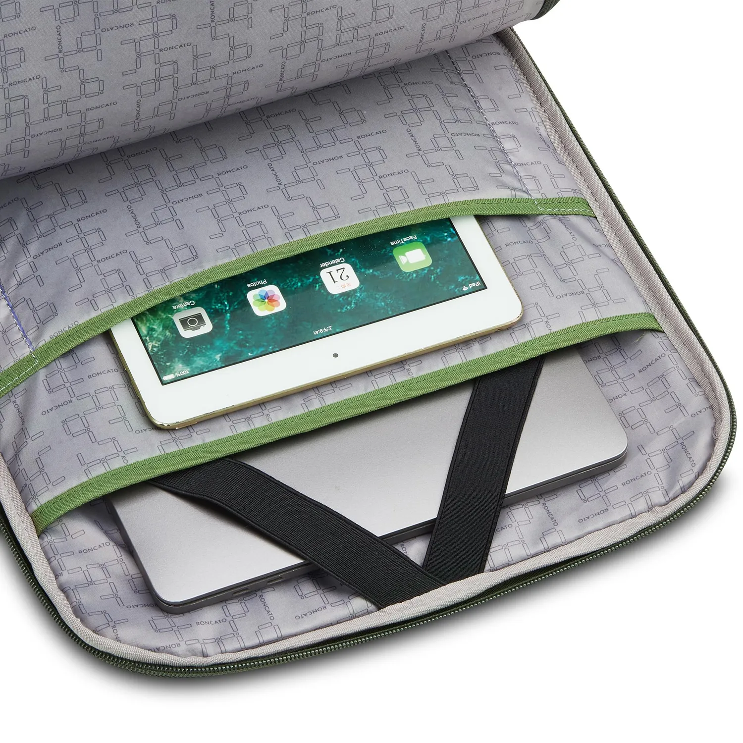 Roncato Trial S zaino lavoro 16 l verde militare PC 14