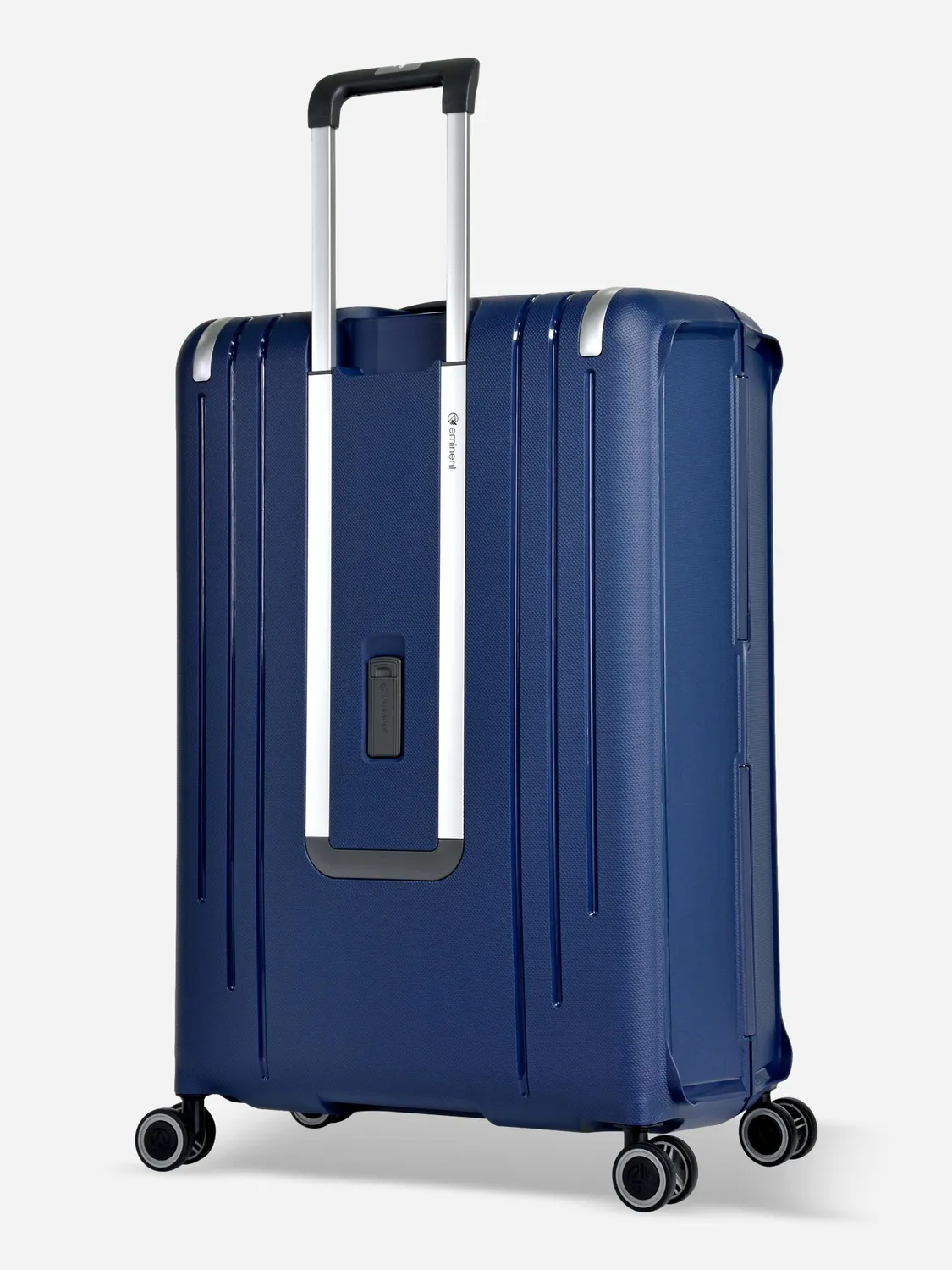Eminent Vertica Set valigie blu rigide senza zip