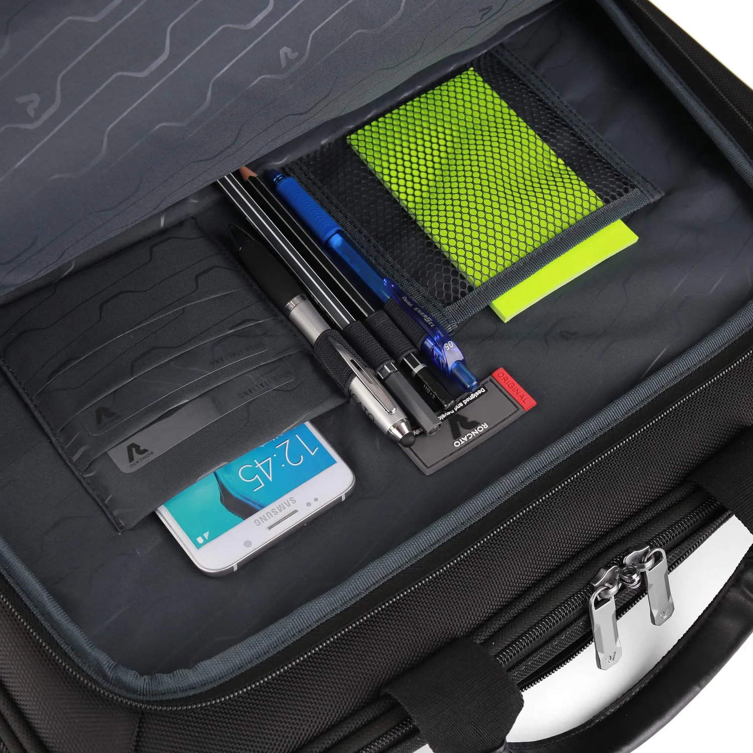 Roncato Biz 4.0 Borsa Porta Computer 15.6" Espandibile Nera