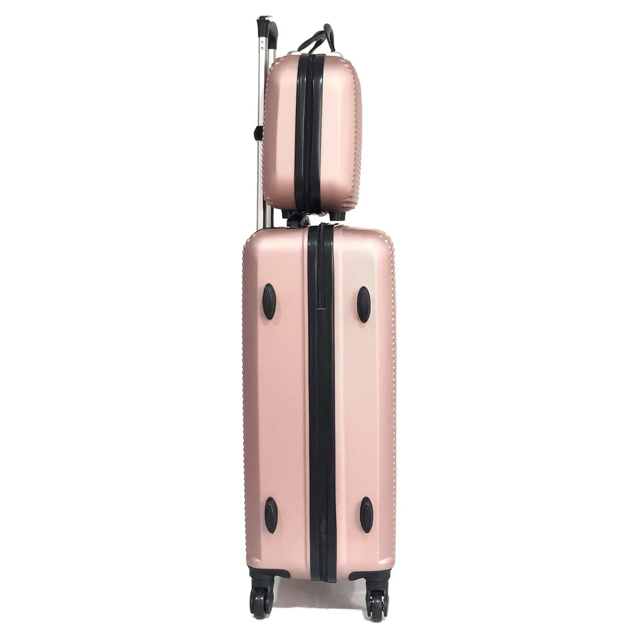 CELIMS Linea L 65 cm valigia media nera con beauty