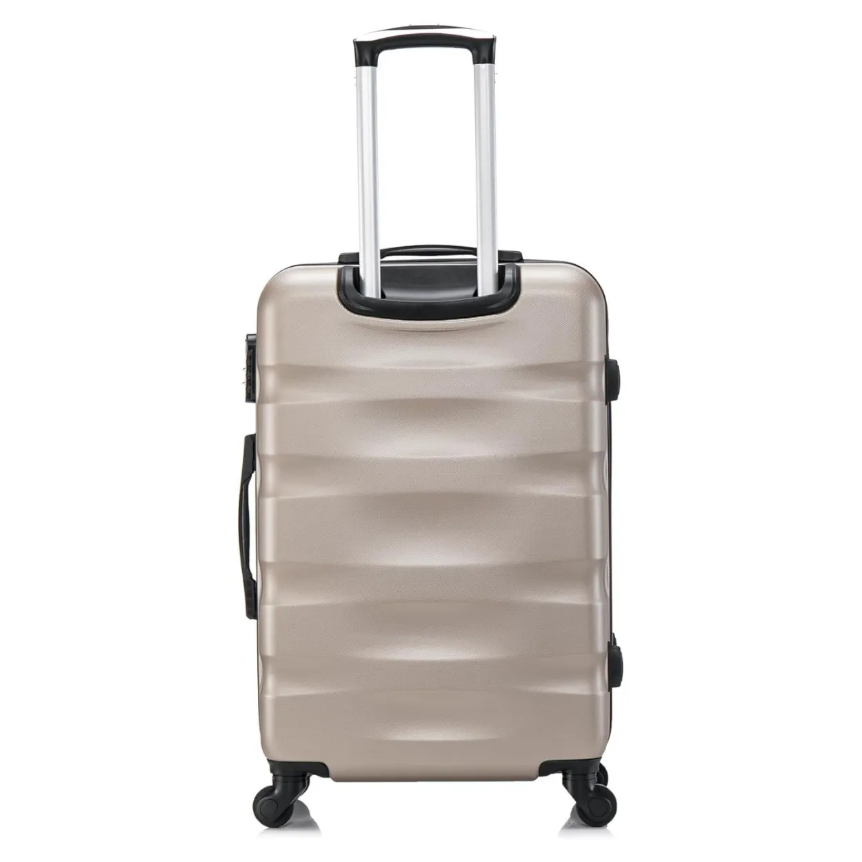 CELIMS AeroWave Valigia Cabina 55 cm Champagne con Beauty Case ABS