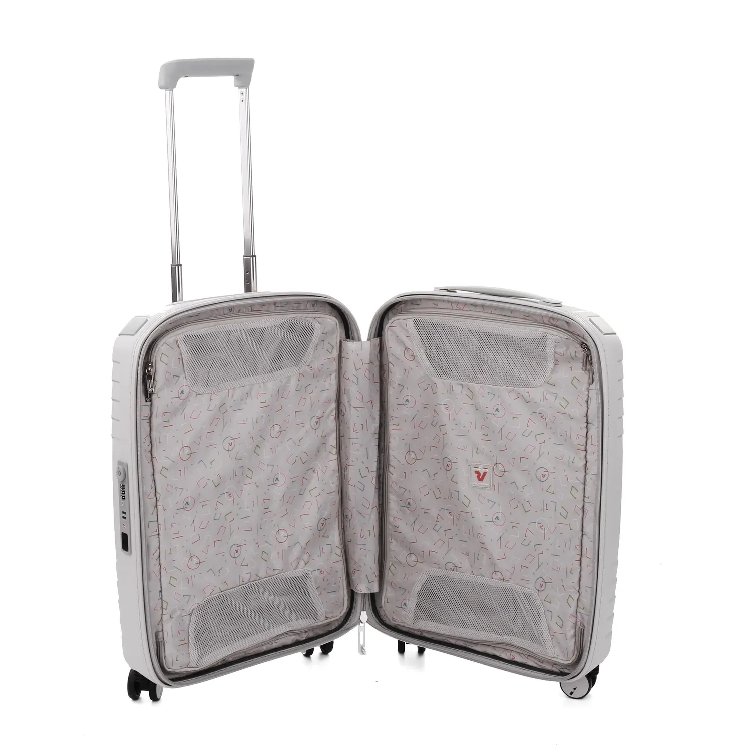 Roncato Ypsilon 2.0 Trolley Cabina 55x40x20 Grigio Perla TSA