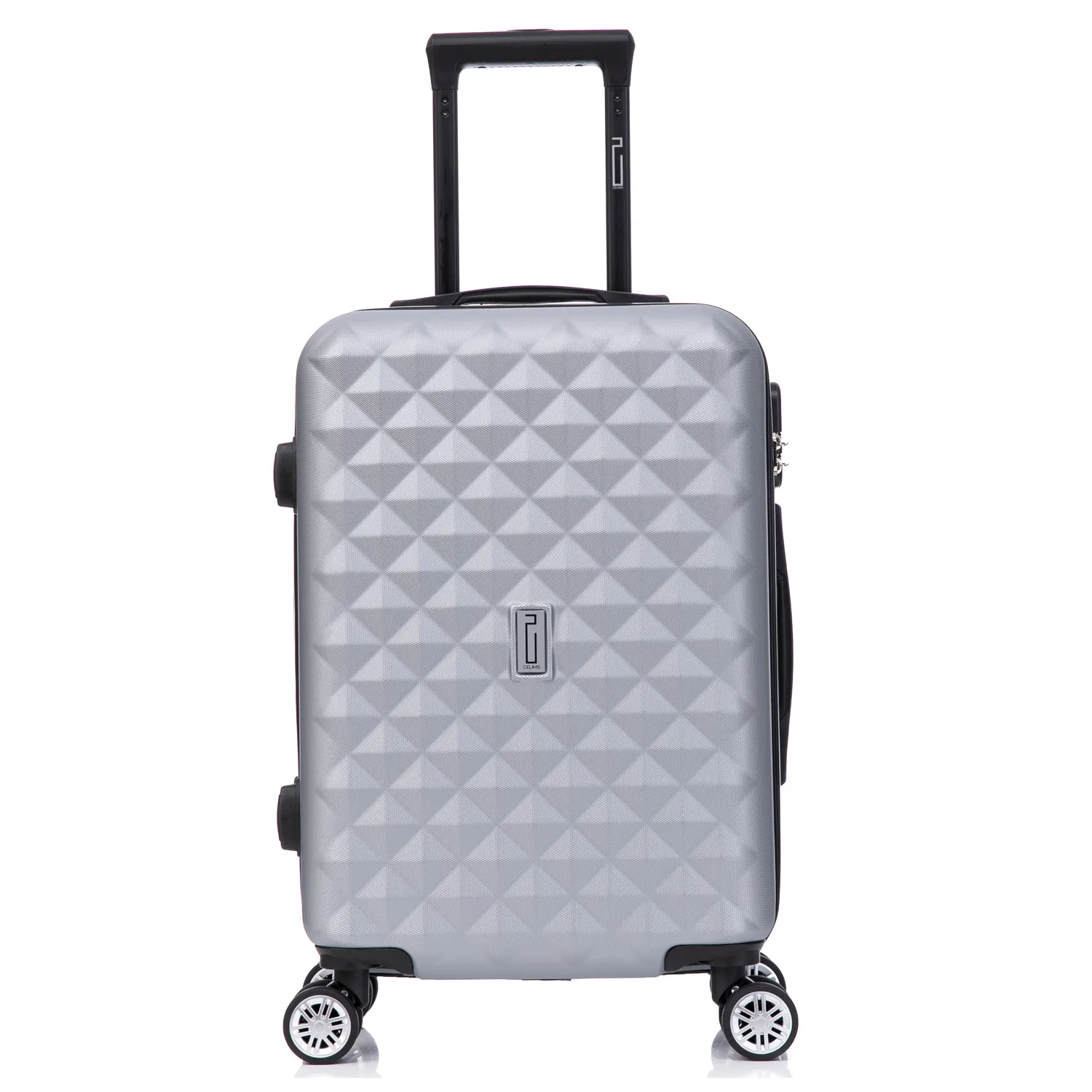 CELIMS Urban Valigia Cabina 55 cm + Beauty nera ABS