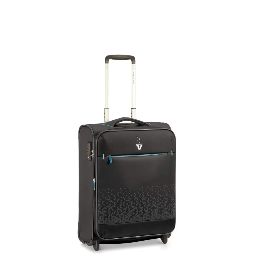 Roncato Crosslite trolley cabina 2 ruote 55x40x20 nero 42 L