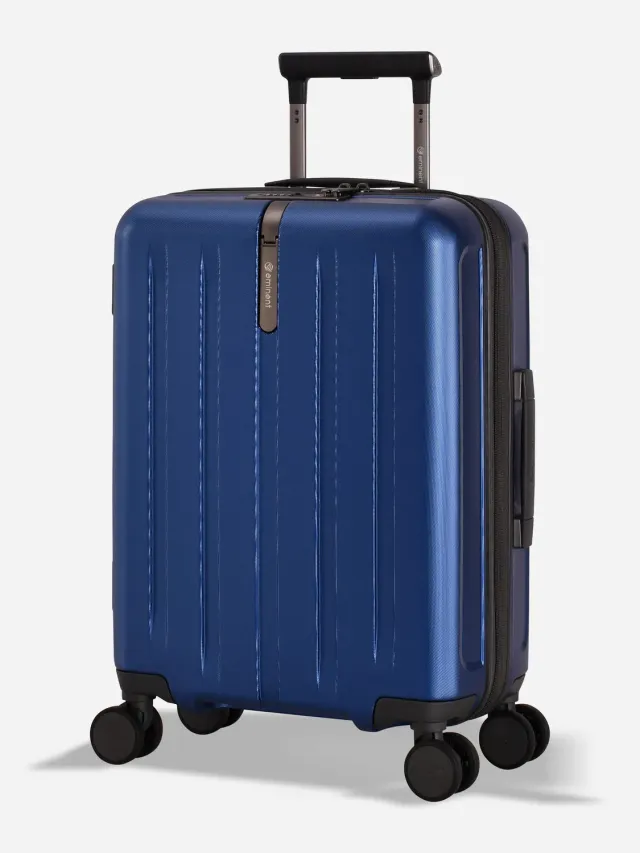 Eminent Kapstadt Cabina Espandibile valigia blu rigida