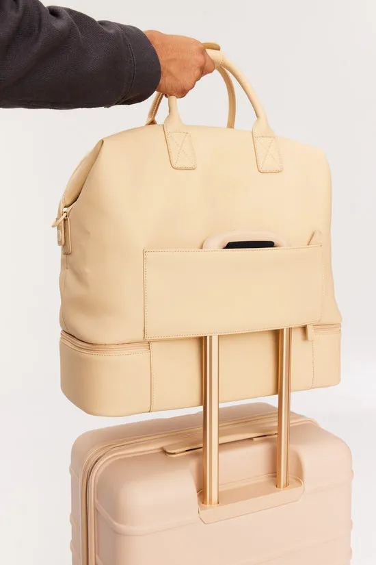 Beis Weekender Premium borsone viaggio beige cactus