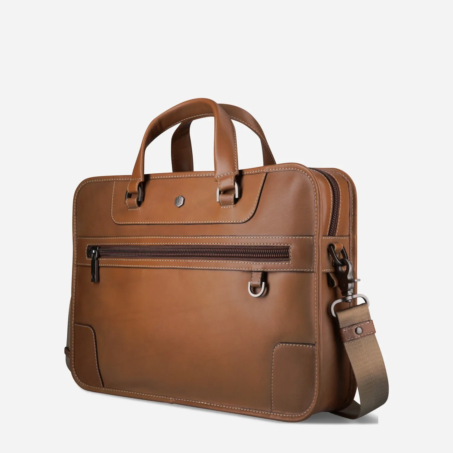 Jekyll & Hide Oxford Medium Briefcase Cartella Pelle 15"