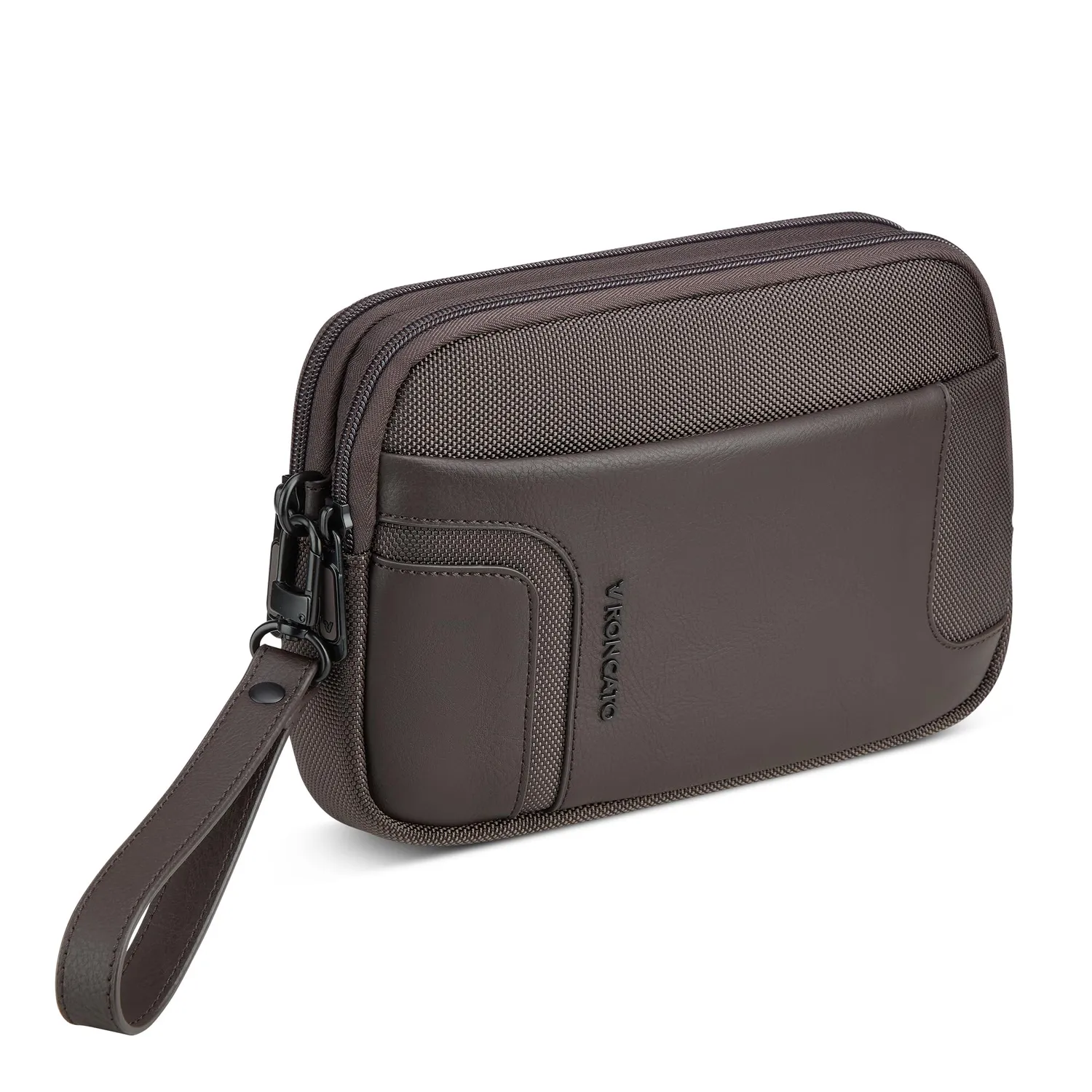 Roncato Panama 4.0 Borsello Uomo Nero 14,5x23 cm