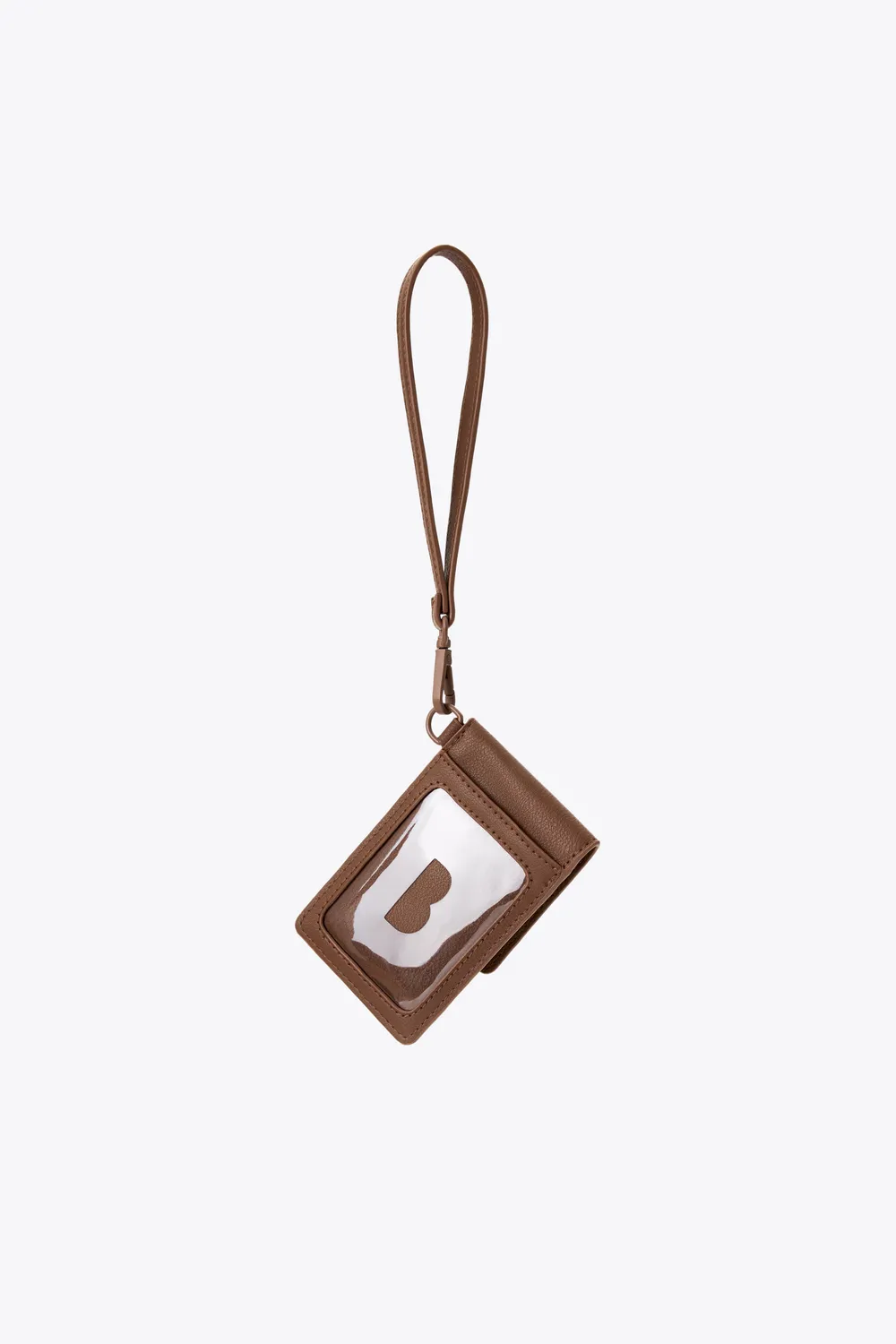 Beis ID Wristlet Portacarte Polso Maple Marrone