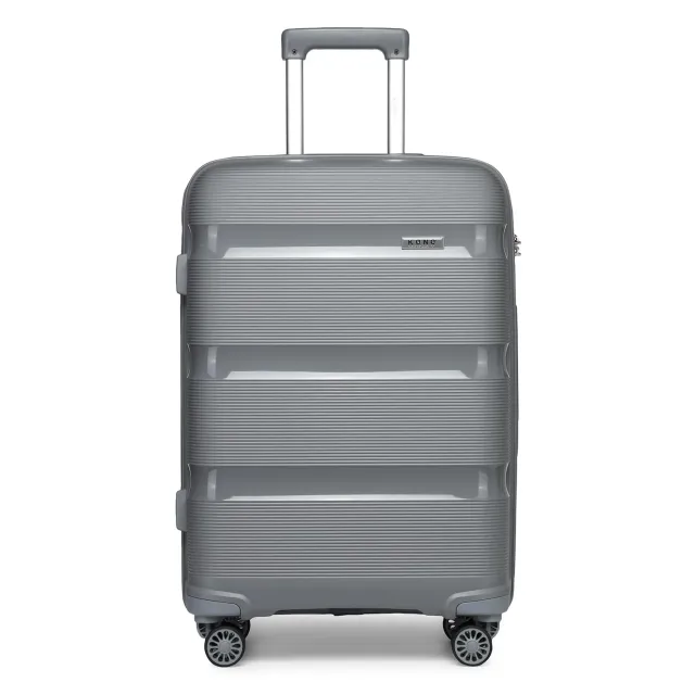Kono Set 3 Valigie 20 24 28 Rigide Trolley TSA Polipropilene