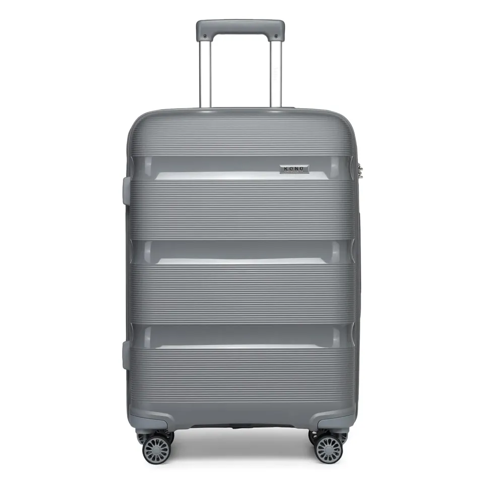 Kono Set 3 Valigie 20 24 28 Rigide Trolley TSA Polipropilene