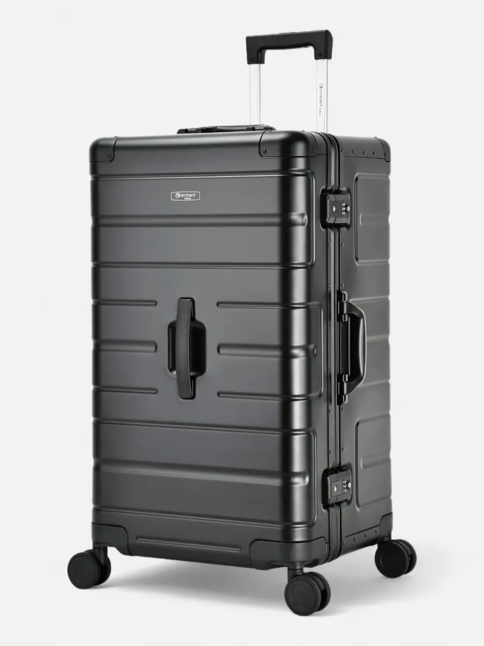 Eminent Athens Trunk bauletto alluminio nero TSA