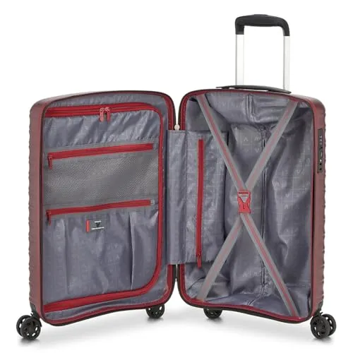 Roncato Wave trolley cabina 45 cm rosso scuro rigido TSA