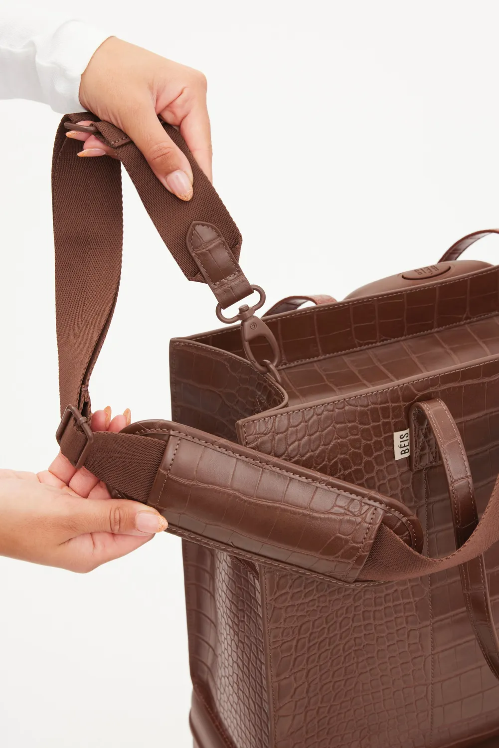Beis Large Work Tote borsa tote maple croc