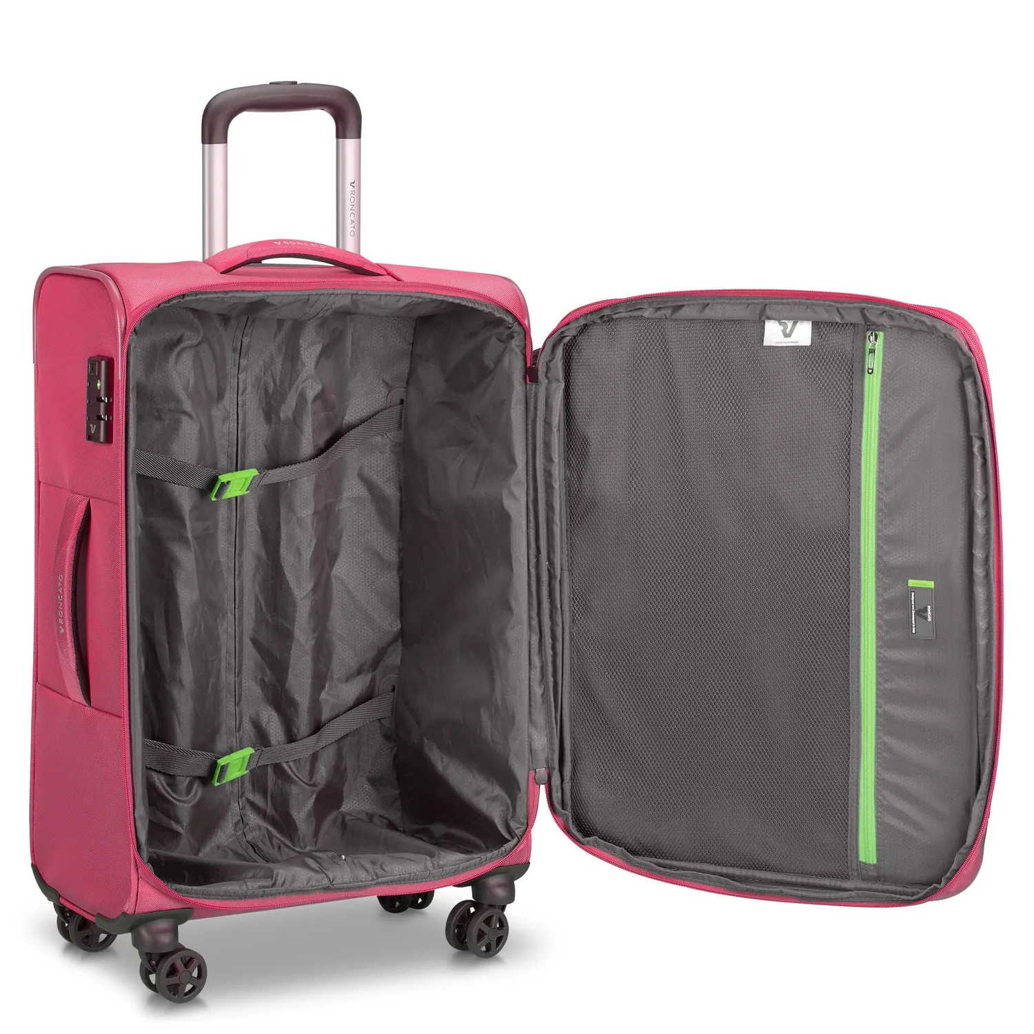 Roncato Twin trolley medio 65 cm morbido TSA