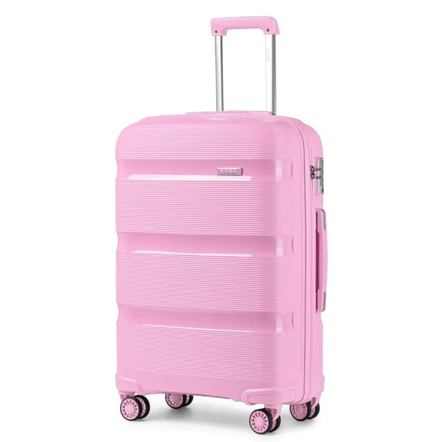 Kono 65cm Valigia Trolley Rigida Rosa Polipropilene