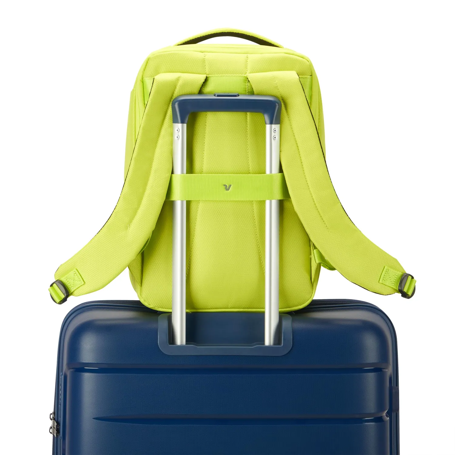 Roncato Ironik 2.0 Ryanair Zaino Viaggio Cyber Lime espandibile