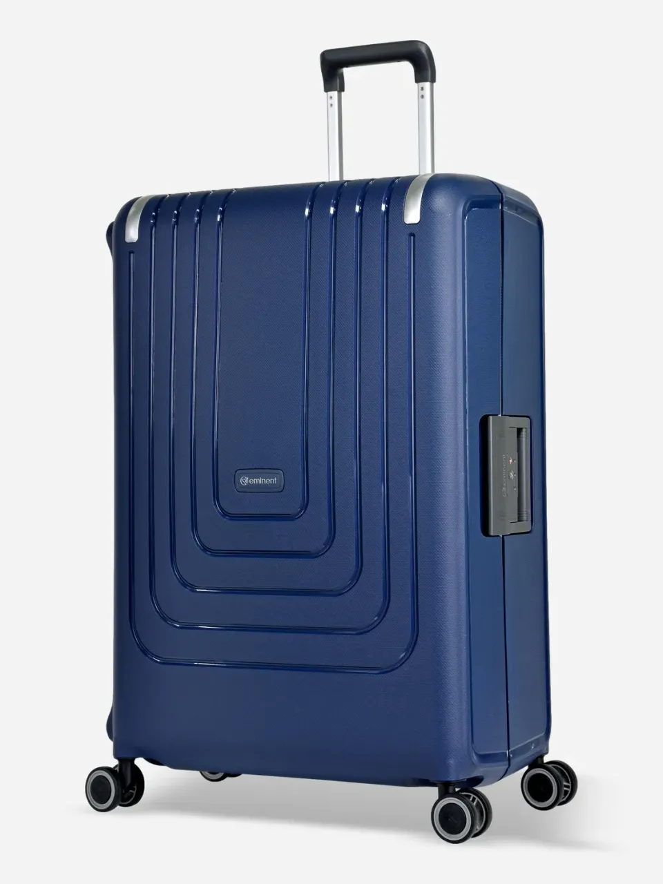 Eminent Vertica Grande valigia blu rigida