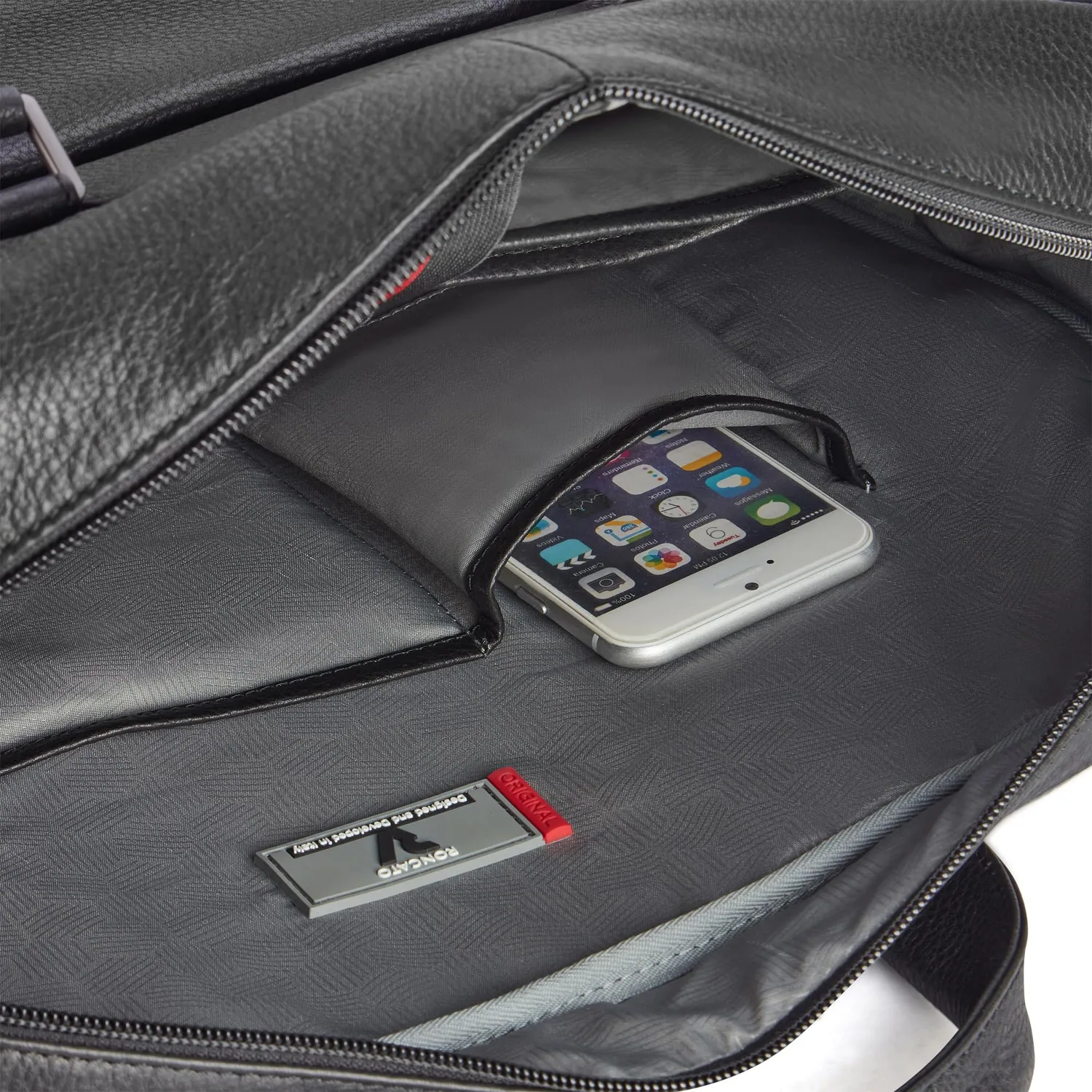 Roncato Alaska Borsa 2 Manici Nero