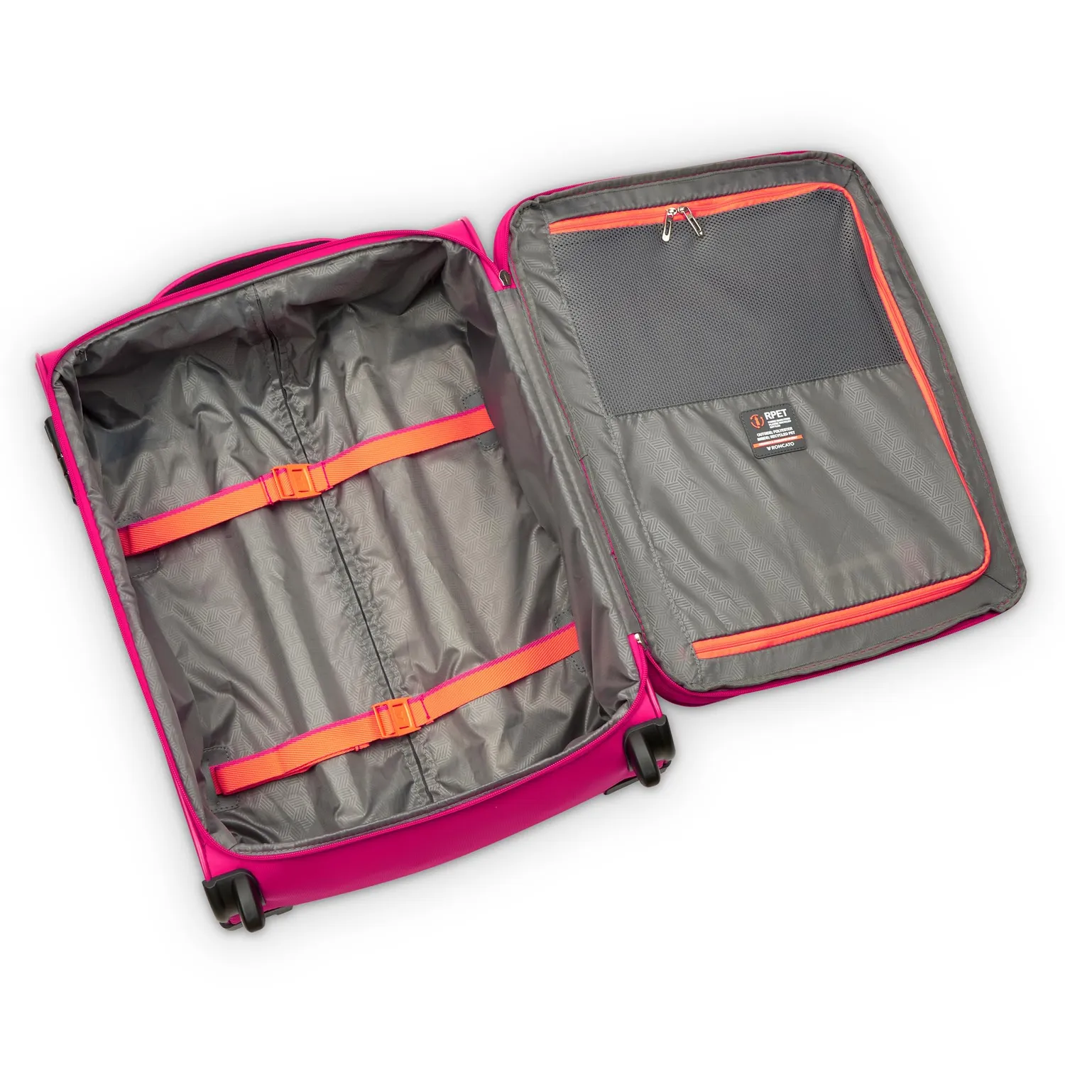 Roncato Crosslite trolley cabina 55 cm ciliegia espandibile