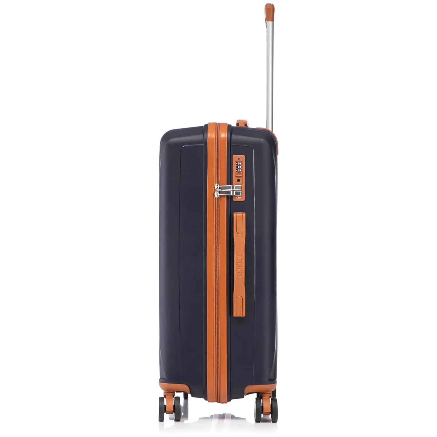 CELIMS SkyCruiser XL valigia da stiva 75 cm blu notte polipropilene