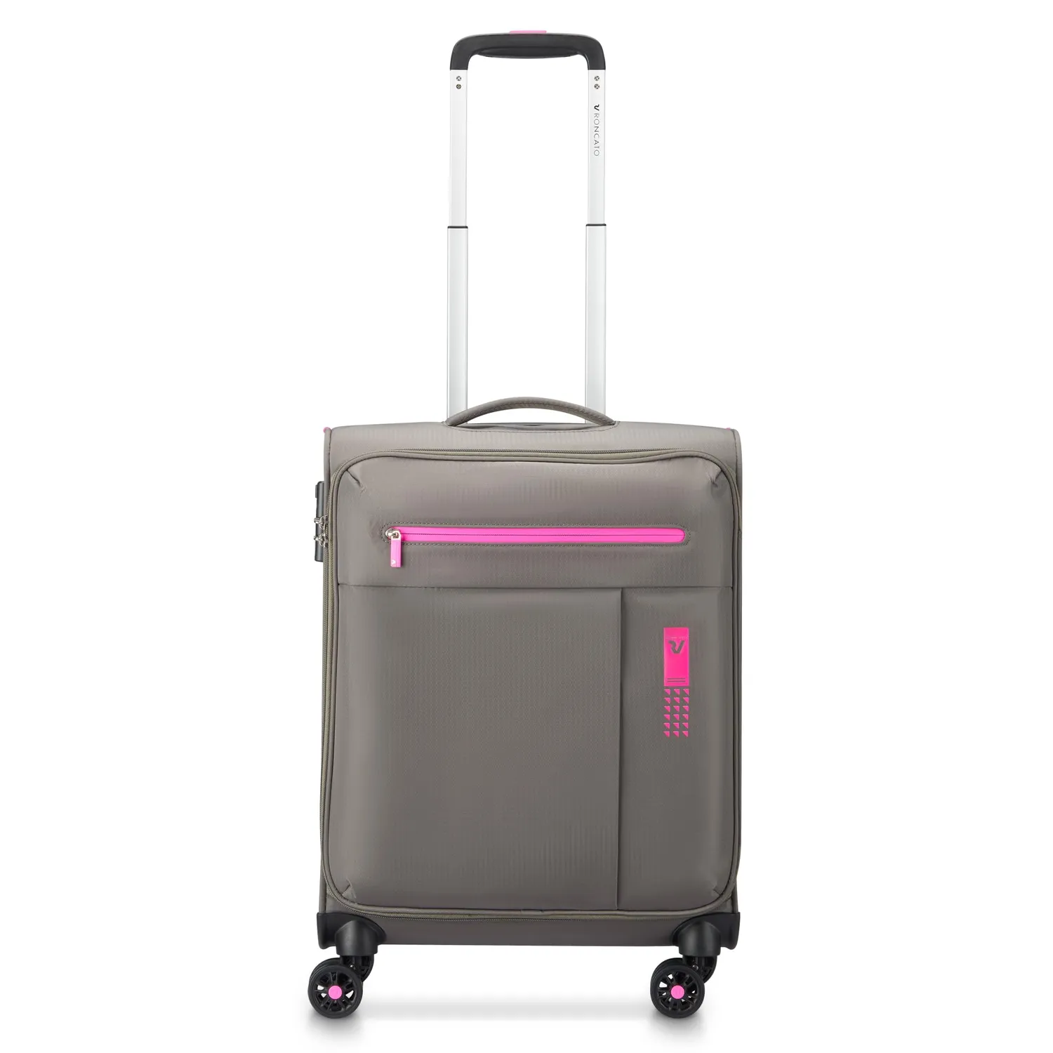 Roncato Neon Lite trolley cabina morbido 4 ruote TSA leggero