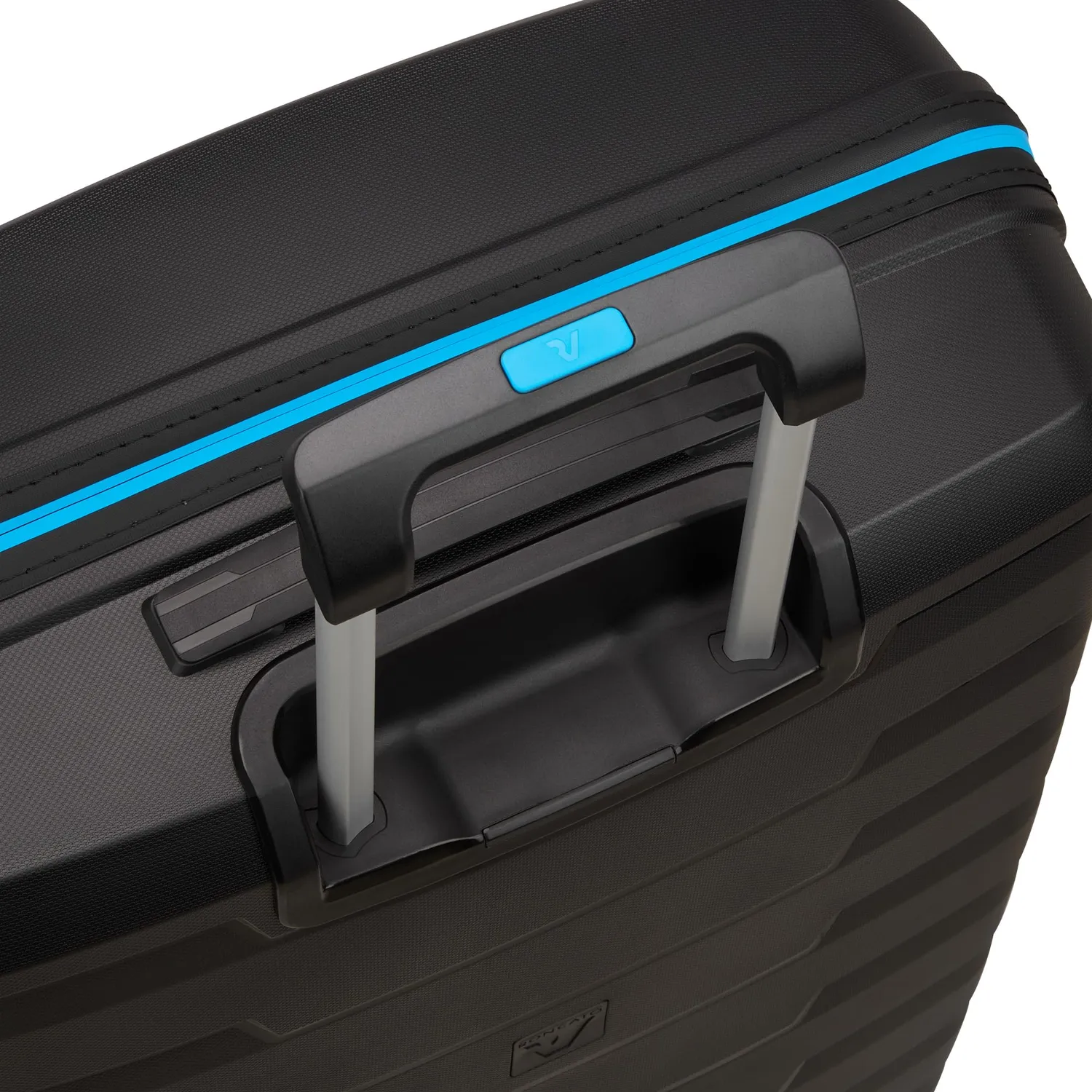 Roncato Skyline 2.0 Neon Trolley Mano 55x40x20 Nero Rigido