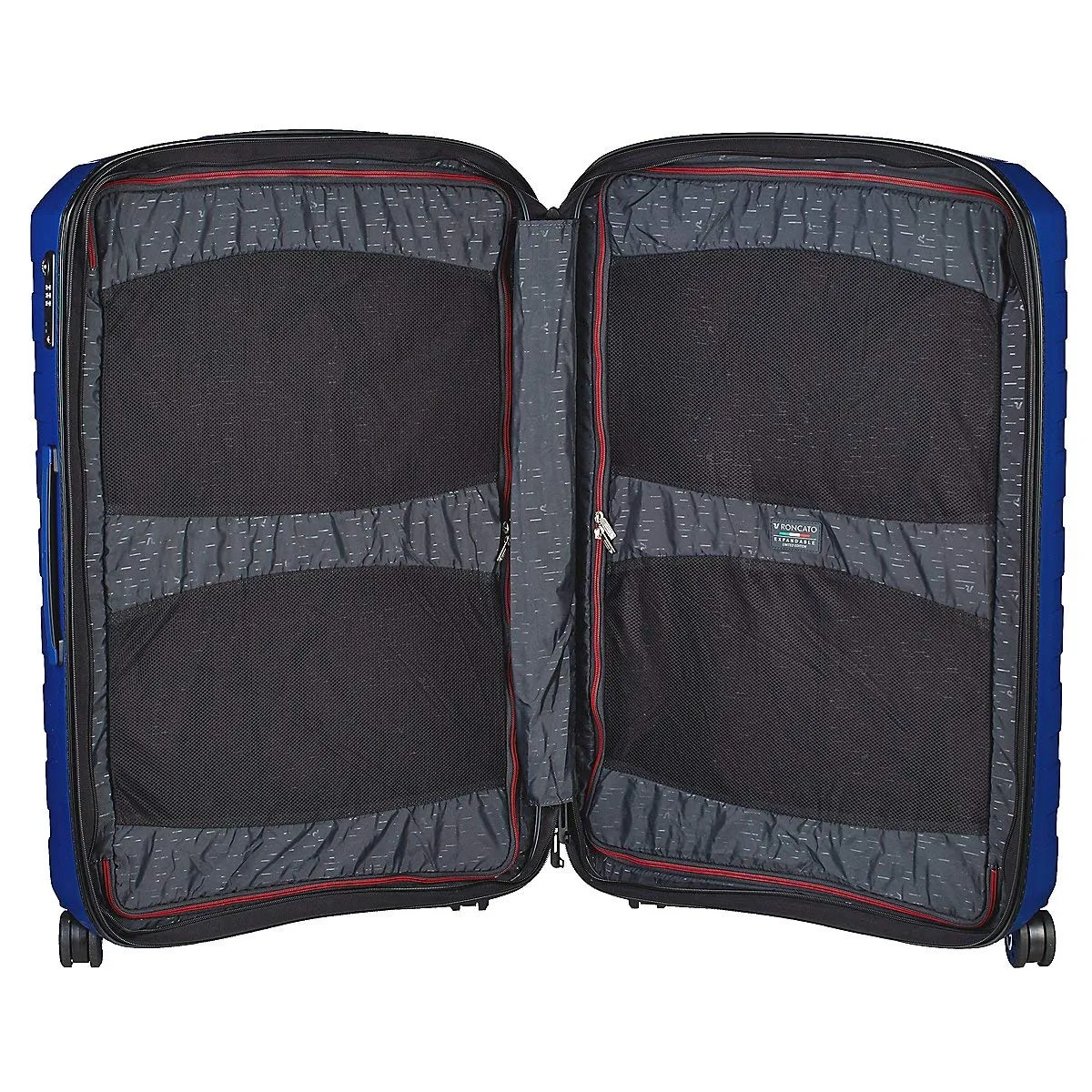 Roncato Box 4.0 trolley grande valigia denim 80cm espandibile