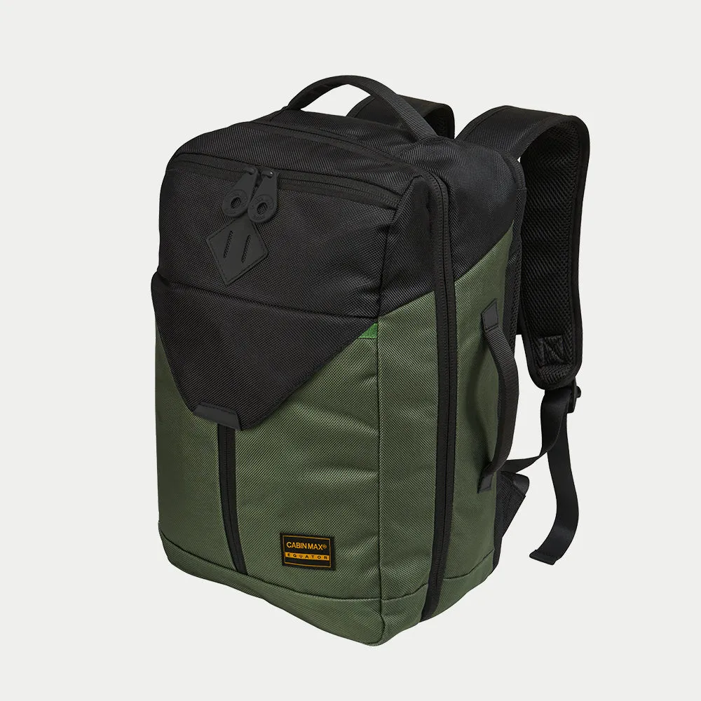 Cabin Max Lyon Equator X 20L zaino 40x25x20 Inca Green 13"