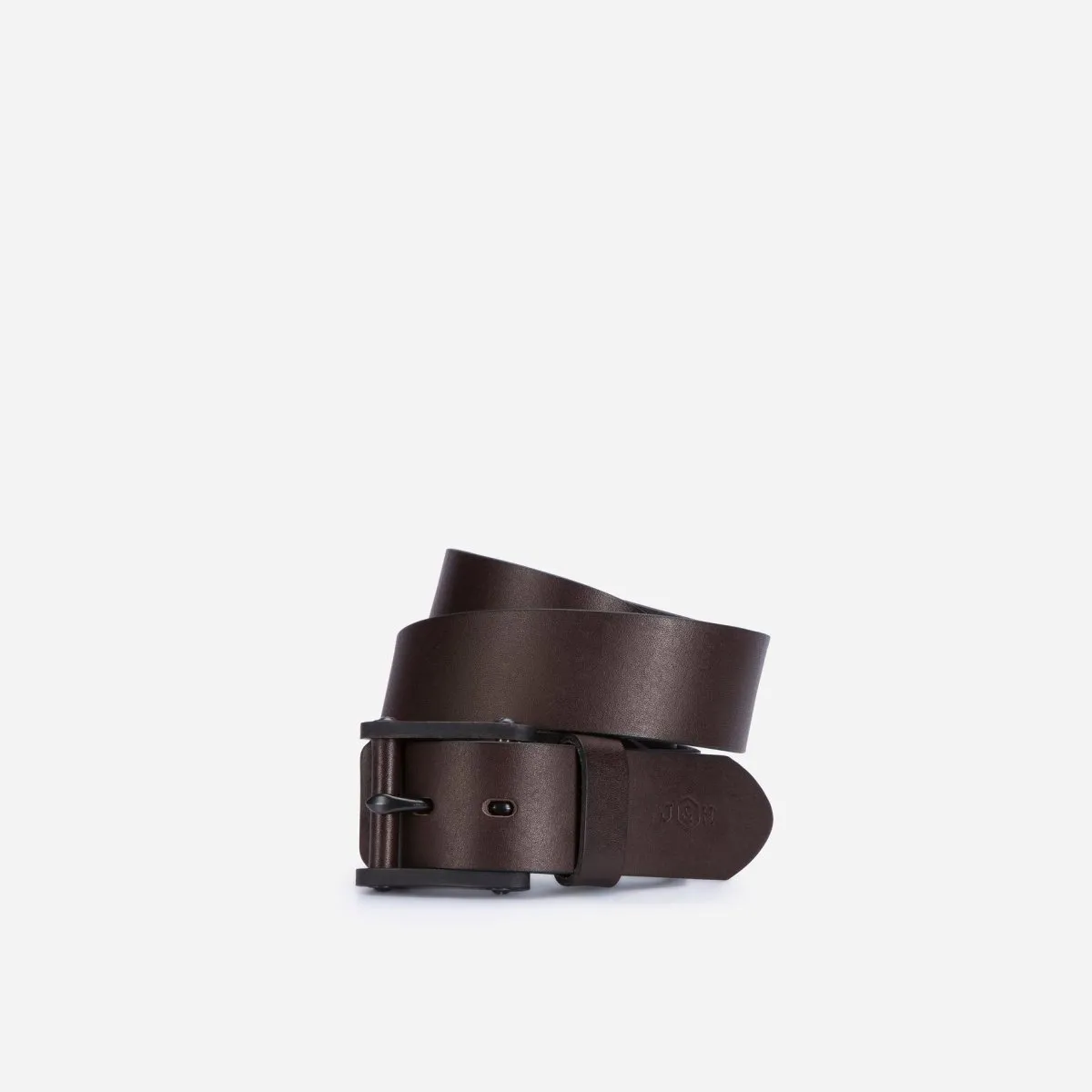 Jekyll & Hide Boston cintura pelle nero 40mm L