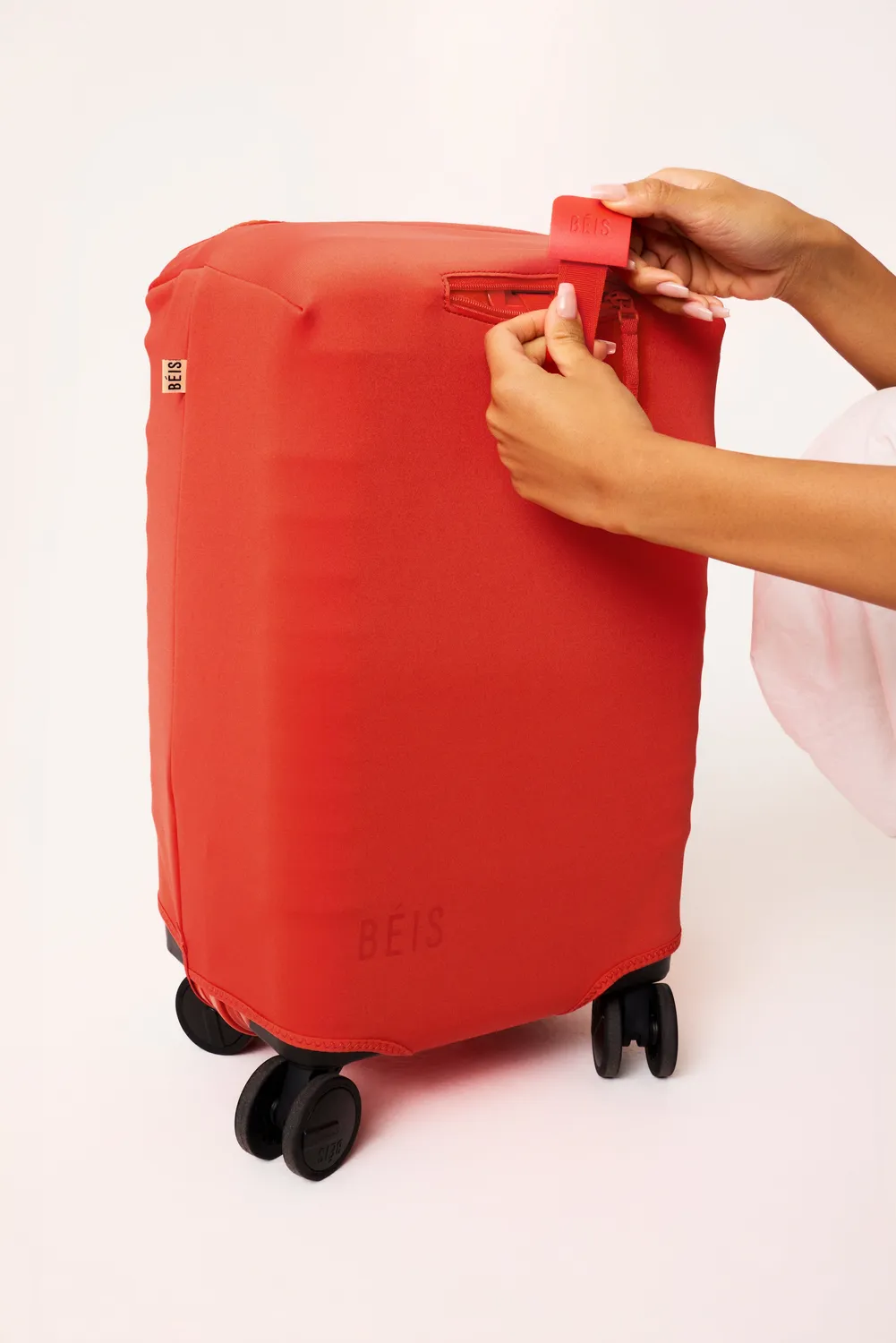 Beis Small Carry-On Cover Valigia Flame Arancione Lavabile