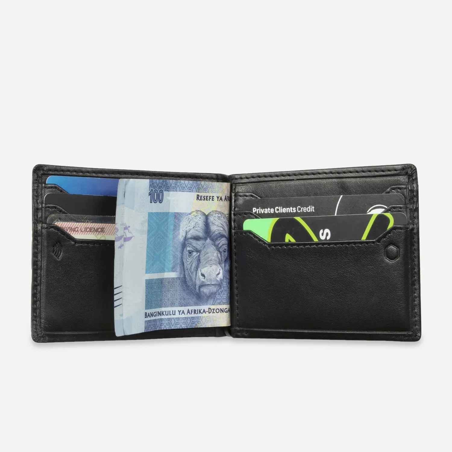 Jekyll & Hide Money Clip portafoglio fermasoldi pelle