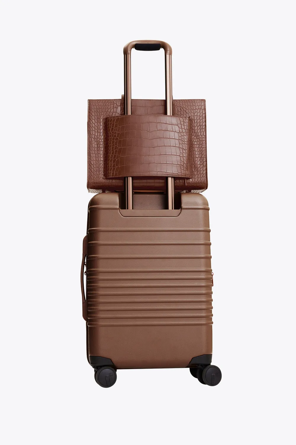 Beis Work Tote borsa tote maple croc vegana