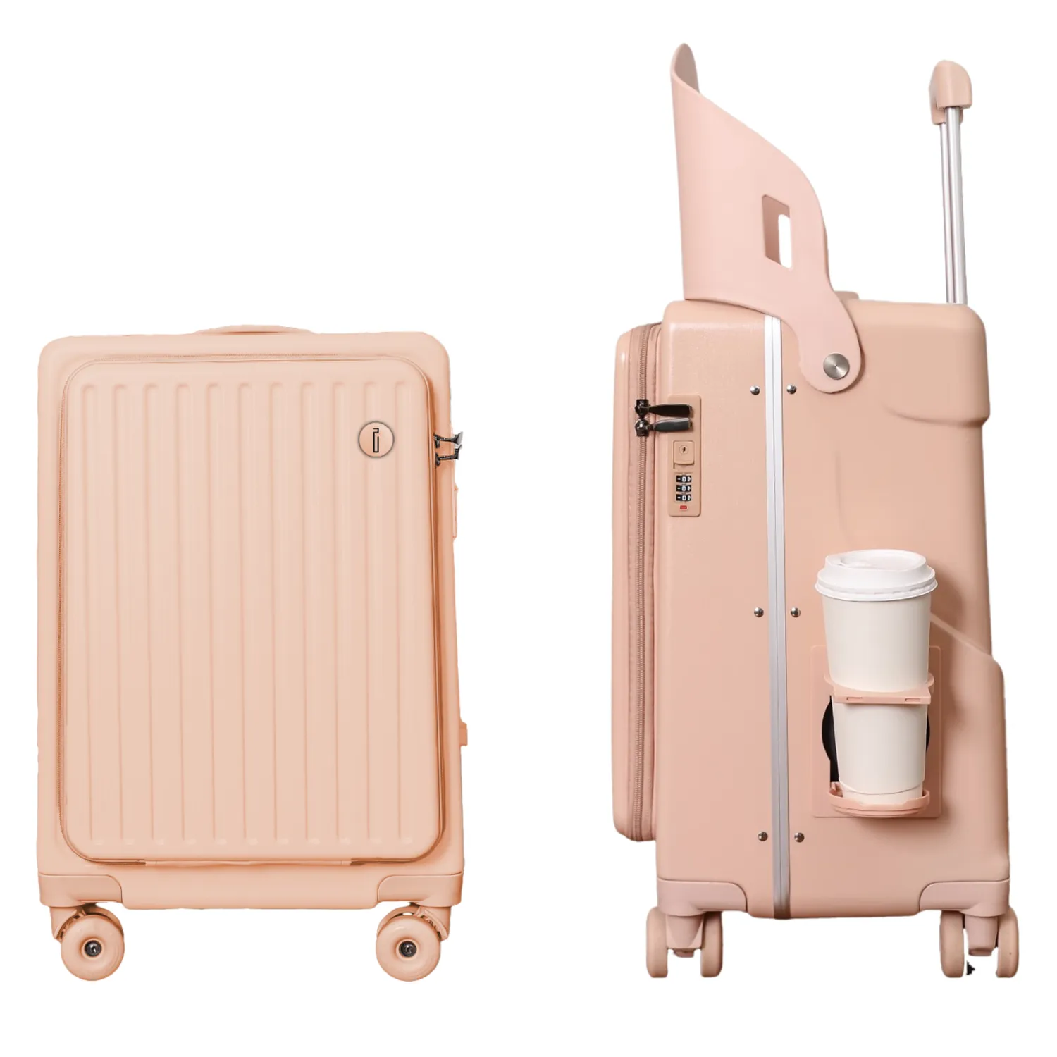 CELIMS PopSeat Valigia Cabina con Seggiolino blu con freno