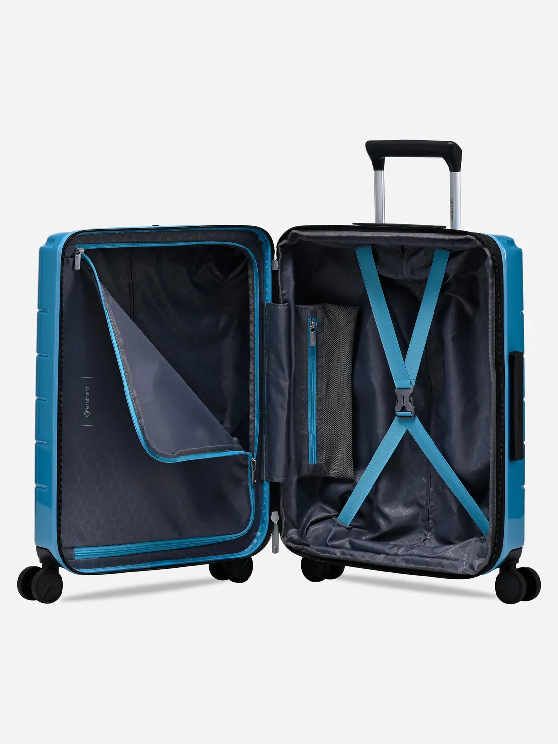 Eminent Voyager Cabina Espandibile trolley turchese rigido