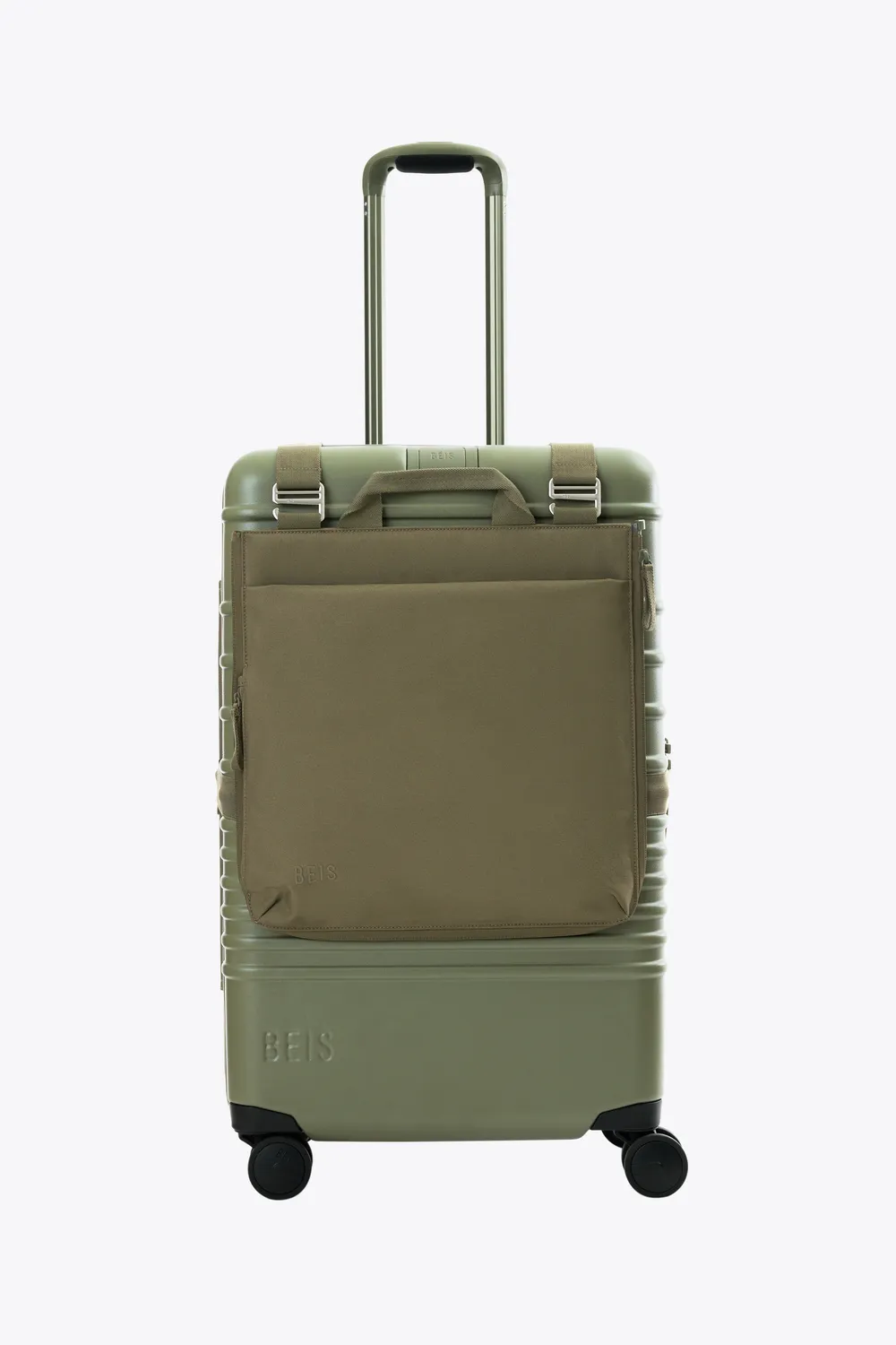 Beis Luggage Vest gilet bagaglio oliva 3 in 1 tote