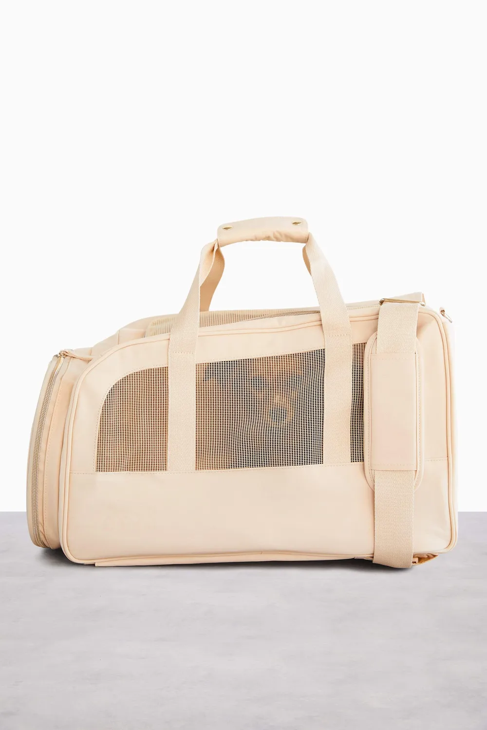 Beis Regulation trasportino animali beige cane