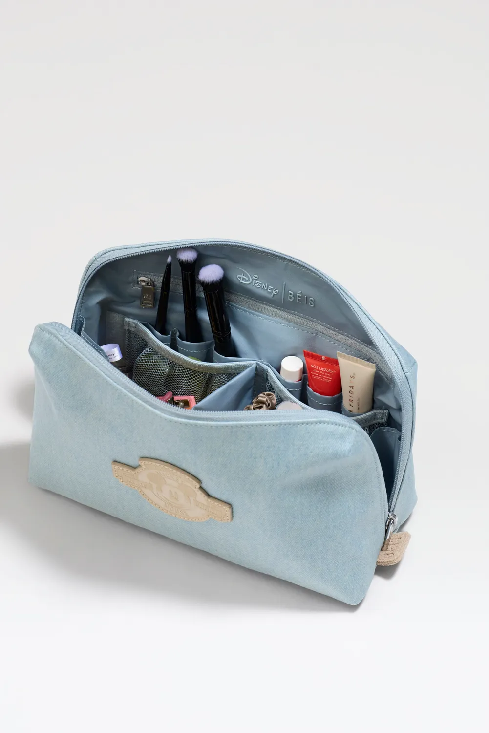 Beis Disney Medium Cosmetic Pouch beauty case Blue Jeans