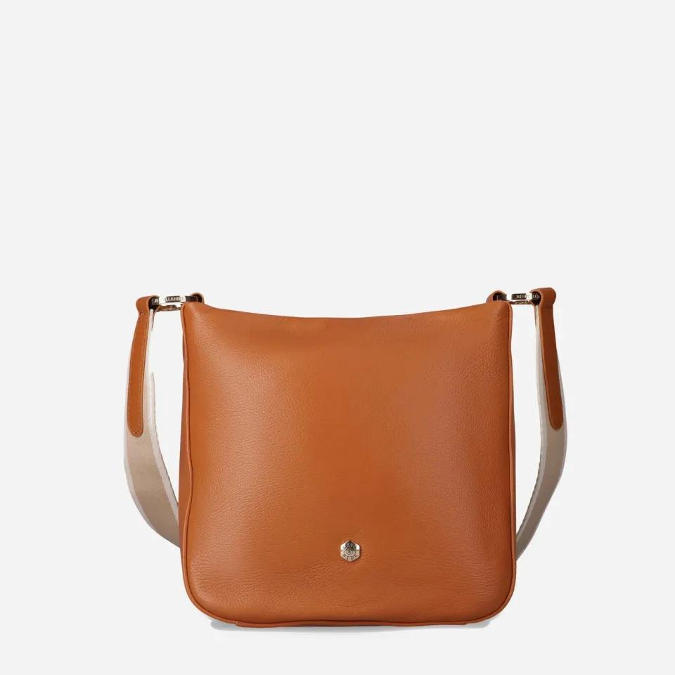 Jekyll & Hide Geneva Borsa a Tracolla Tangerine Pelle