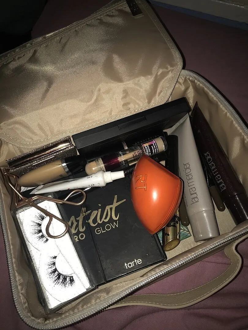 Beis The Cosmetic Case beauty case citron impermeabile