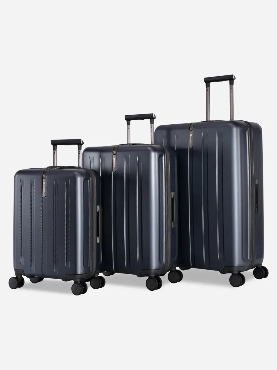 Eminent Kapstadt Set Espandibile set valigie grigio rigido