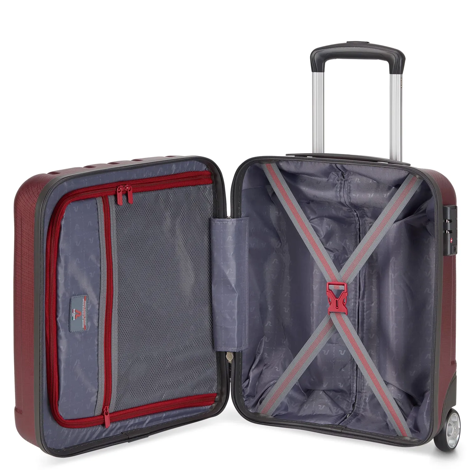 Roncato Kinetic 2.0 trolley cabina EasyJet rigido 28L TSA