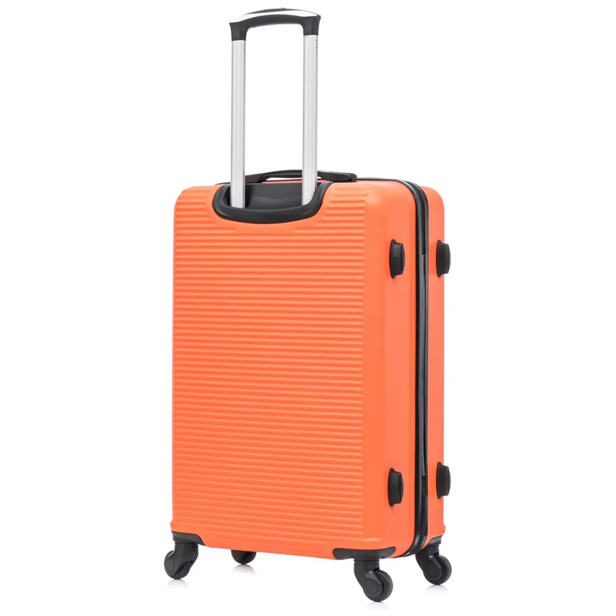 CELIMS Valigia Stiva ABS L 65 cm Arancione rigida