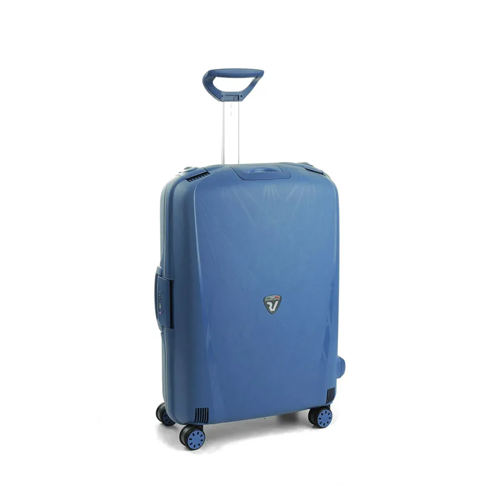 Roncato Light valigia rigida media blu avio 4 ruote
