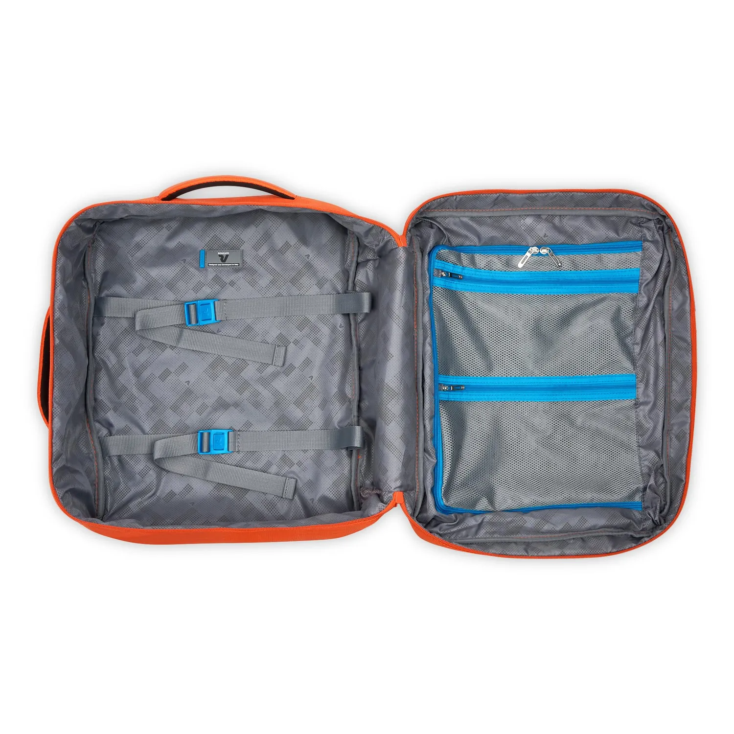 Roncato Ironik 2.0 Easyjet Zaino viaggio 45x36x20 arancione PC 17"