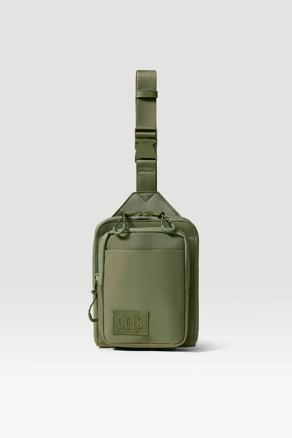 Beis Sport Sling tracolla verde oliva compatta